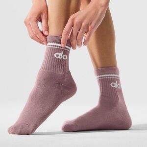 100% AUTHENTIC ALO UNISEX HALF CREW SOCKS